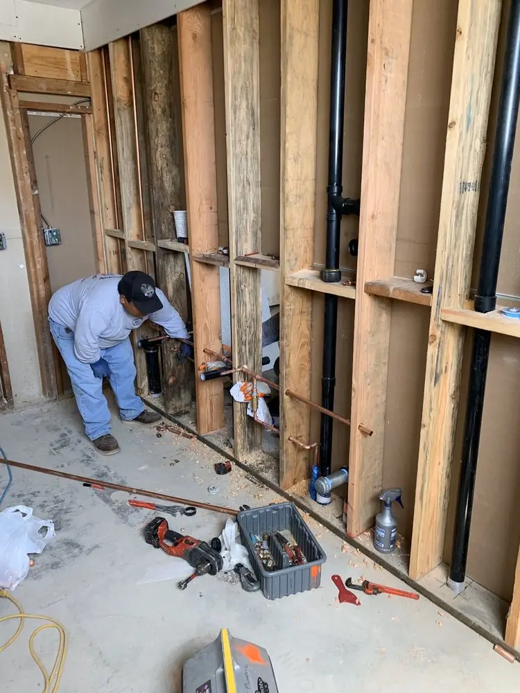 Commercial rough-in plumbing for Trenchless Sewer Repair in Tuckahoe